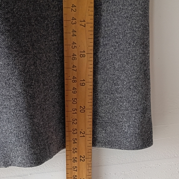 JOE BEN BASSET Gray Zip Up Collared Jacket Blazer Women's Size Medium - Picture 3 of 7